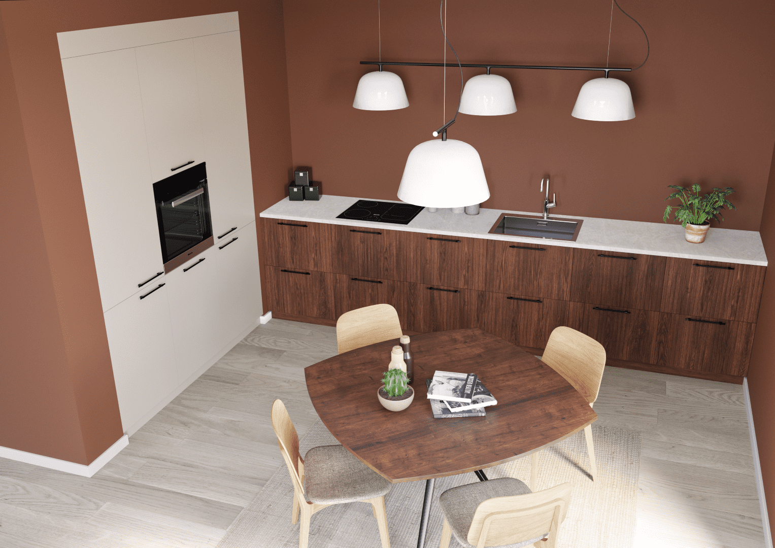 Kitchen-fronts-in-Nordic-Skyline-deisgn.-Ash-stained-in-B-1097-Walnut