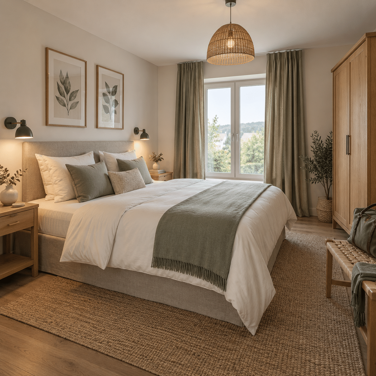 Schlafzimmer und Stauraum für Ferienwohnungen mit POS planen
